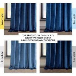 Pisces Blue French Pleat Heritage Plush Velvet Curtain 13 Pisces Blue French Pleat Heritage Plush Velvet Curtain -Chic Curtains Shop VPYC 198604 FPD angled front view b8e4a9aa aad5 409d b171 1a5612ab7ee0