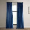 Pisces Blue French Pleat Heritage Plush Velvet Curtain -Chic Curtains Shop VPYC 198604 FPD front view 802ceea1 796f 438d 94a9 e91f8817e9a6