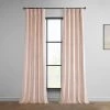 Light Pink Heritage Plush Velvet Curtain -Chic Curtains Shop VPYC 225371 front view