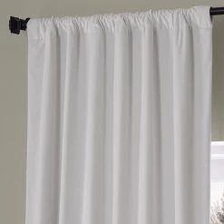 Misty White Signature Plush Velvet Hotel Blackout Curtain 11 Misty White Signature Plush Velvet Hotel Blackout Curtain -Chic Curtains Shop VPYC SBO161201 68951 3