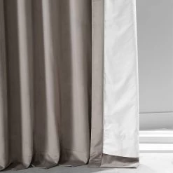 Library Taupe Signature Plush Velvet Hotel Blackout Curtain 12 Library Taupe Signature Plush Velvet Hotel Blackout Curtain -Chic Curtains Shop VPYC SBO161209 68965 5
