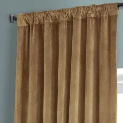 Sweet And Spicy Rum Signature Plush Velvet Hotel Blackout Curtain -Chic Curtains Shop VPYC SBO161232 80347 3