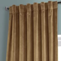 Sweet And Spicy Rum Signature Plush Velvet Hotel Blackout Curtain -Chic Curtains Shop VPYC SBO161232 80347 4