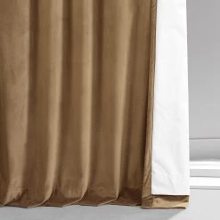 Sweet And Spicy Rum Signature Plush Velvet Hotel Blackout Curtain -Chic Curtains Shop VPYC SBO161232 80347 5