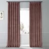 Rosehip Signature Plush Velvet Hotel Blackout Curtain -Chic Curtains Shop VPYC SBO161234 80348