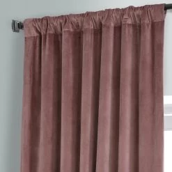 Rosehip Signature Plush Velvet Hotel Blackout Curtain -Chic Curtains Shop VPYC SBO161234 80348 3
