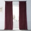 Pomegranate Juice Signature Plush Velvet Hotel Blackout Curtain 1 Pomegranate Juice Signature Plush Velvet Hotel Blackout Curtain -Chic Curtains Shop VPYC SBO161252 80349