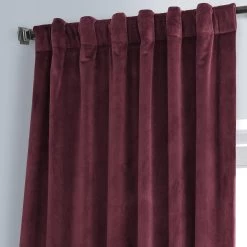 Pomegranate Juice Signature Plush Velvet Hotel Blackout Curtain -Chic Curtains Shop VPYC SBO161252 80349 4
