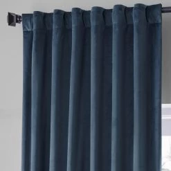 Varsity Blue Signature Plush Velvet Hotel Blackout Curtain 10 Varsity Blue Signature Plush Velvet Hotel Blackout Curtain -Chic Curtains Shop VPYC SBO161270 68972 4