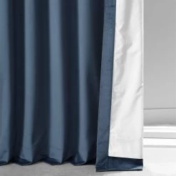 Varsity Blue Signature Plush Velvet Hotel Blackout Curtain 12 Varsity Blue Signature Plush Velvet Hotel Blackout Curtain -Chic Curtains Shop VPYC SBO161270 68972 5