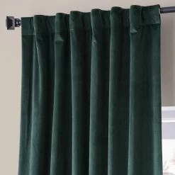 Spirit Green Signature Plush Velvet Hotel Blackout Curtain -Chic Curtains Shop VPYC SBO179759 68973 4