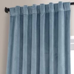 Copenhagen Blue Signature Plush Velvet Hotel Blackout Curtain -Chic Curtains Shop VPYC SBO179920 80378 4