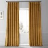 Apple Cider Gold Signature Plush Velvet Hotel Blackout Curtain -Chic Curtains Shop VPYC SBO190159 80401