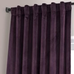 Plum Blossom Signature Plush Velvet Hotel Blackout Curtain -Chic Curtains Shop VPYC SBO190162 80402 4