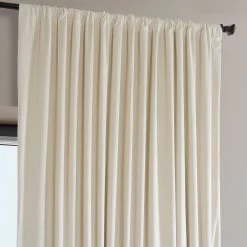 Diva Cream Extra Wide Signature Plush Velvet Hotel Blackout Curtain 11 Diva Cream Extra Wide Signature Plush Velvet Hotel Blackout Curtain -Chic Curtains Shop VPYC SBO198593 DW 94779 2