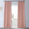 Apricot Blossom Signature Plush Velvet Hotel Blackout Curtain -Chic Curtains Shop VPYC SBO198601 80399