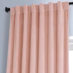 Apricot Blossom Signature Plush Velvet Hotel Blackout Curtain 10 Apricot Blossom Signature Plush Velvet Hotel Blackout Curtain -Chic Curtains Shop VPYC SBO198601 80399 4